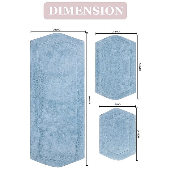 Home Weavers Inc Waterford Quick Dry Bath Rug