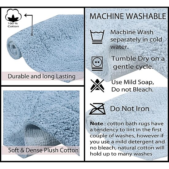Home Weavers Inc Waterford Quick Dry Bath Rug