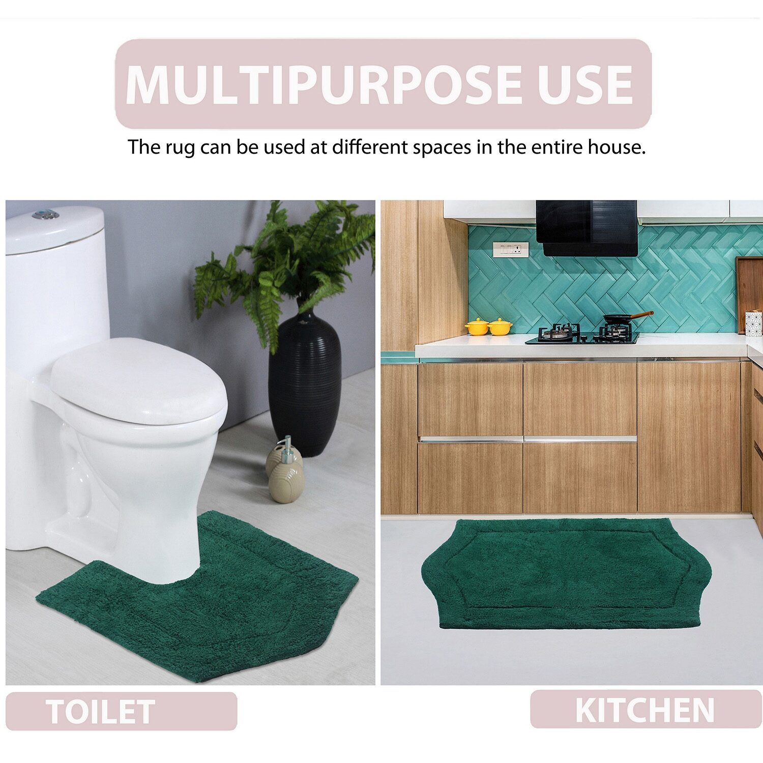 Home Weavers Inc Waterford Quick Dry Bath Rug