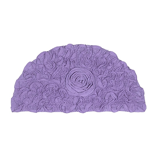 Home Weavers Inc Bell Flower Quick Dry Bath Rug