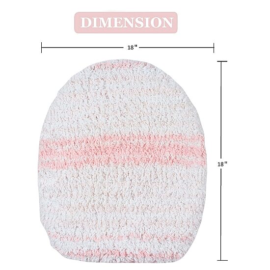 Home Weavers Inc Gradiation Toilet Lid Cover