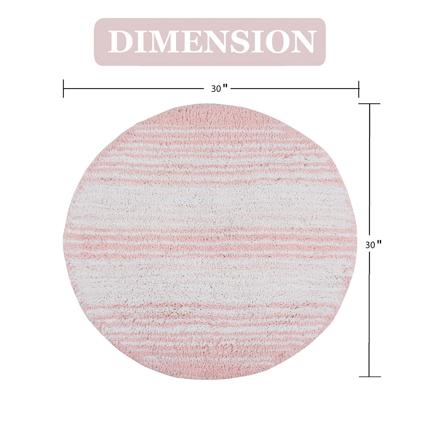 Home Weavers Inc Gradiation Quick Dry Bath Rug