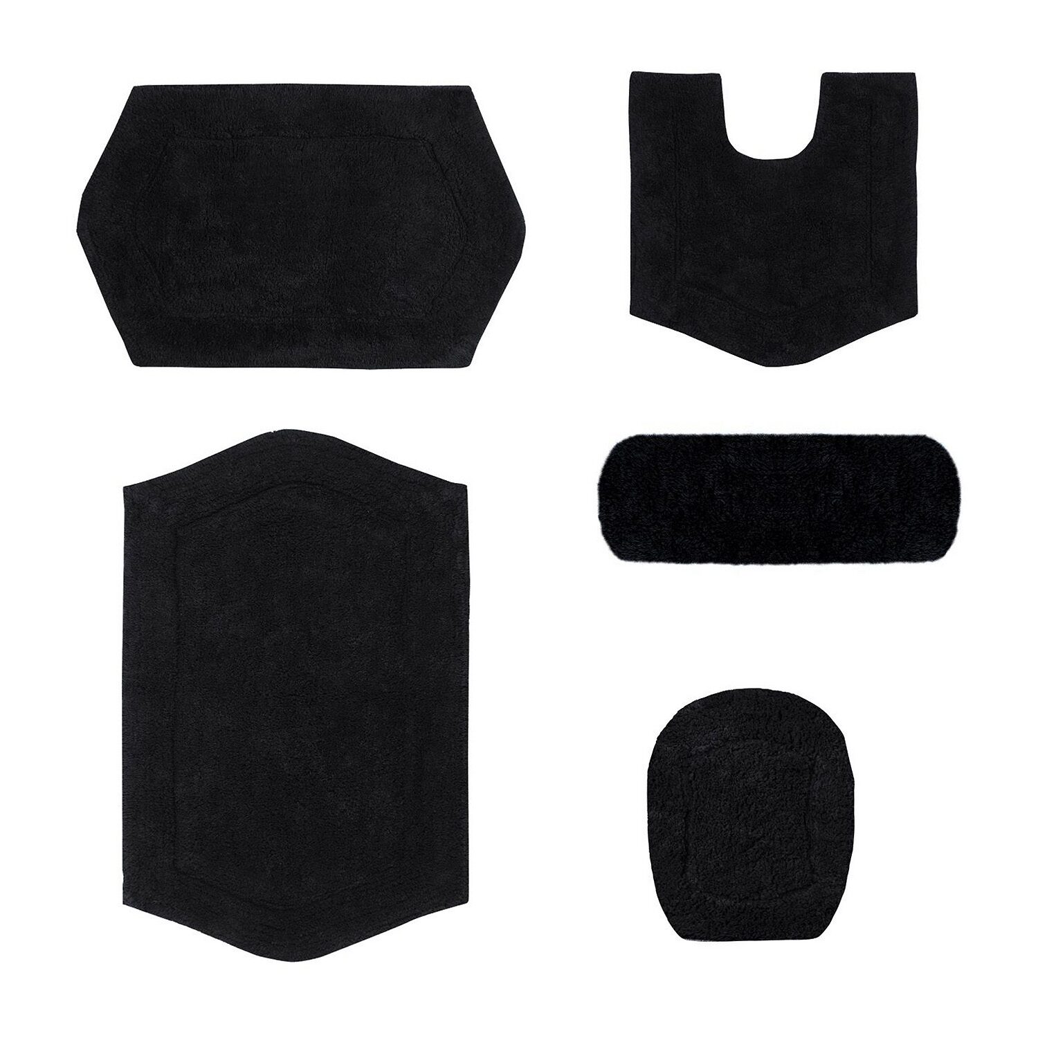 Home Weavers Inc Waterford 5-pc. Quick Dry Bath Rug Set