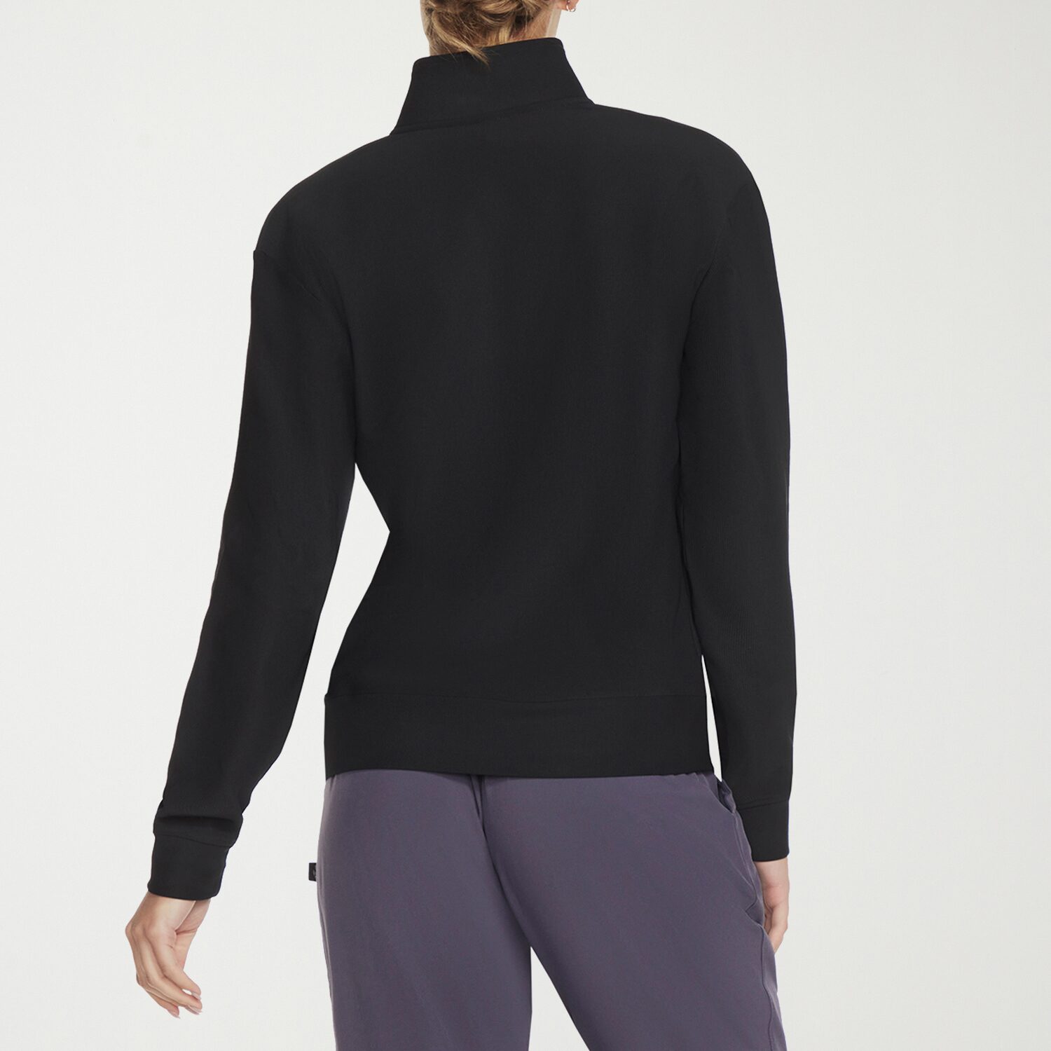 Skechers Women's GO LUXE Rib Quarter Zip