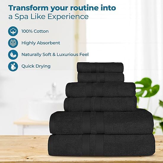 SUPERIOR® Ultra Collection | 100% Cotton 2-pc. Quick Dry Bath Towel