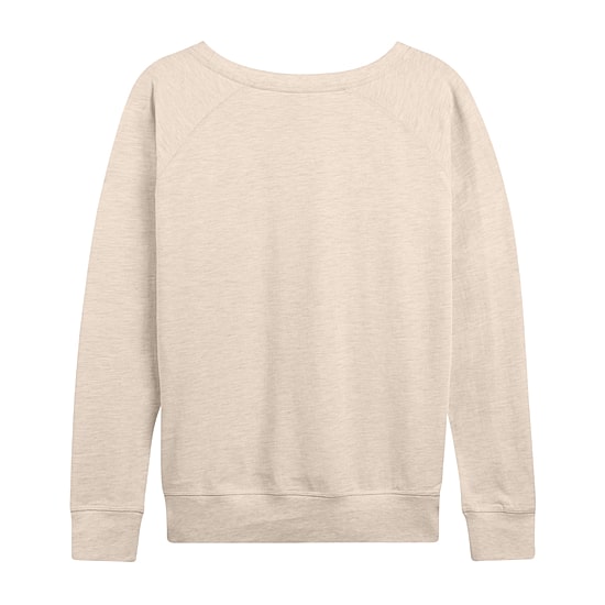 Coven Cat Cafe Womens Round Neck Long Sleeve Regular Fit Graphic T-Shirt