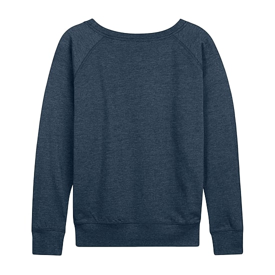 Tis The Season Fall Womens Boat Neck Long Sleeve Regular Fit Graphic T-Shirt