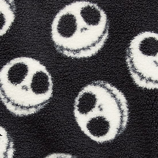 Womens Juniors Mock Neck Long Sleeve Nightmare Before Christmas Quarter-Zip Pullover