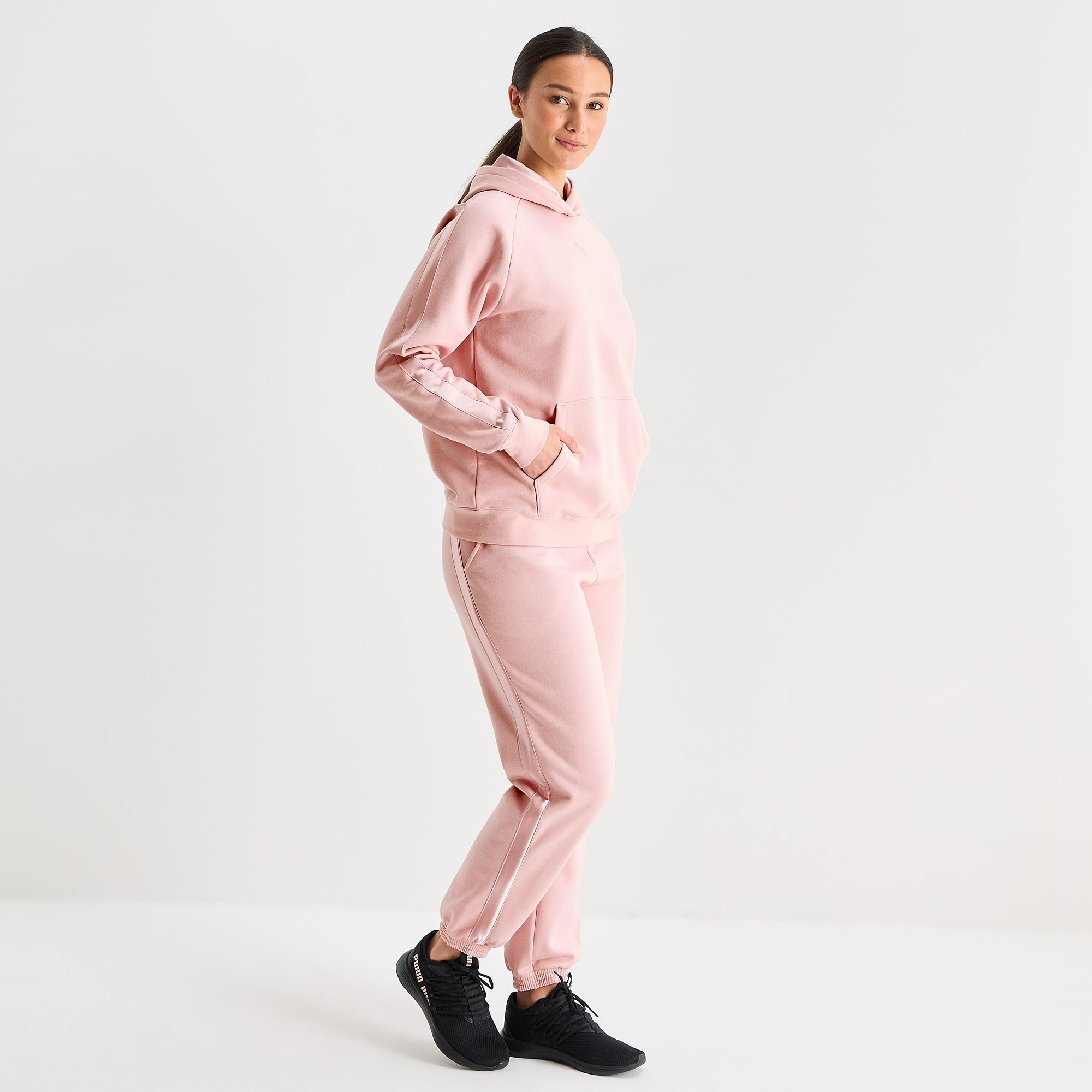 PUMA Womens Long Sleeve Fleece Active Hoodie