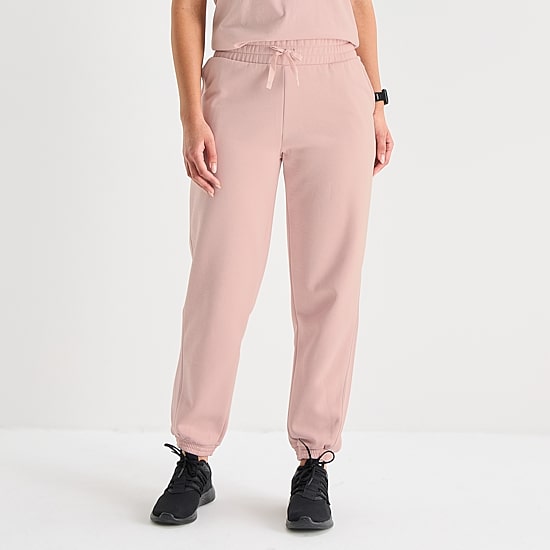 PUMA Womens Cuffed Regular Fit Fleece Active Jogger Pant