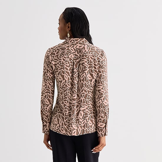 Liz Claiborne Womens Fitted Long Sleeve Regular Fit Button-Down Shirt