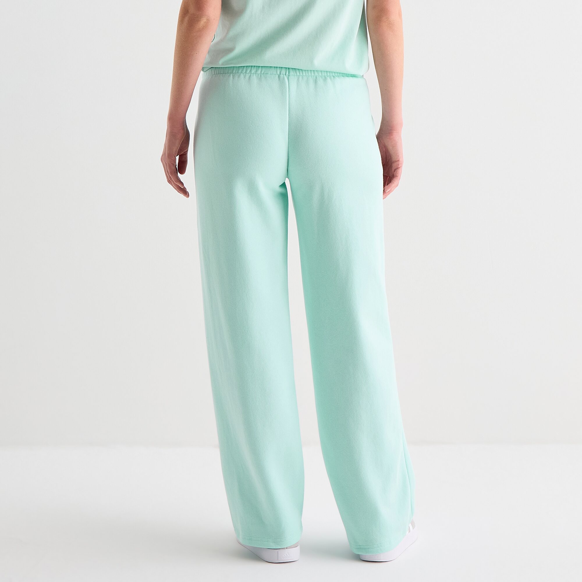 adidas Womens Straight Mid Rise Regular Fit Sweatpant