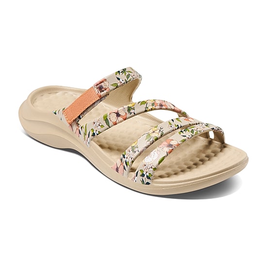 joybees® Womens Graphic Lakeshore Slide Sandals