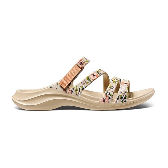 joybees® Womens Graphic Lakeshore Slide Sandals