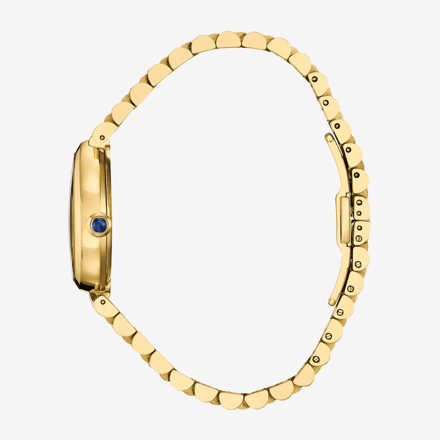 Citizen Womens Gold Tone Stainless Steel Bracelet Watch Em1202-50p
