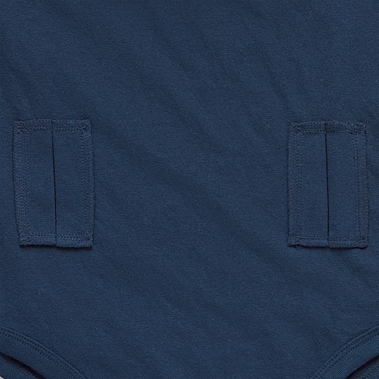 Thereabouts Little & Big Kid Boys Easy-on + Easy-off Adaptive Crew Neck Short Sleeve Bodysuit