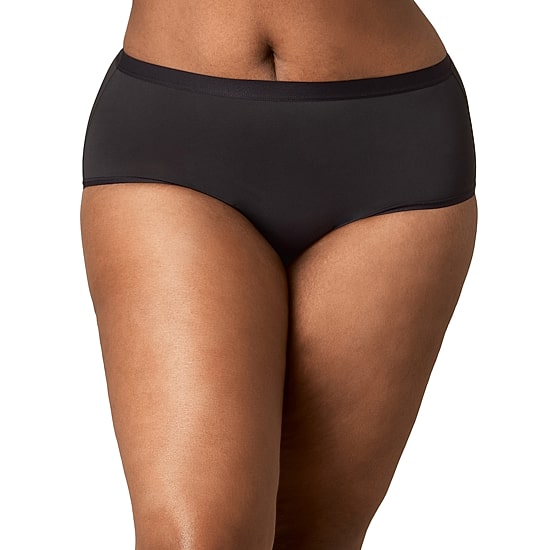 Playtex®  3-Pack Microfiber Full Coverage Hipster Underwear US1001