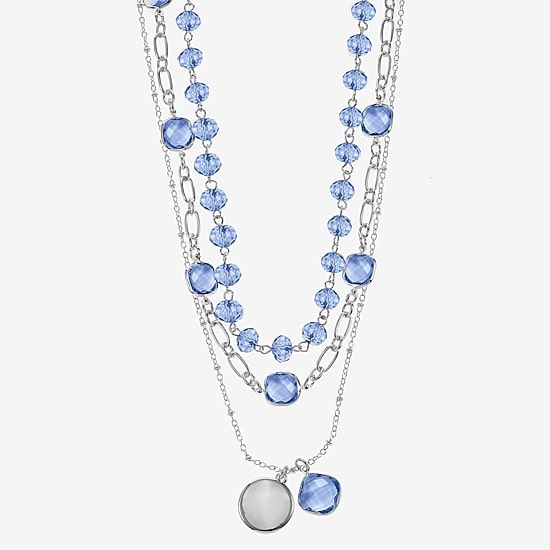 Liz Claiborne Womens 17 Inch Strand Necklace