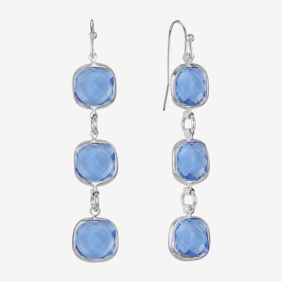 Liz Claiborne Womens Drop Earrings