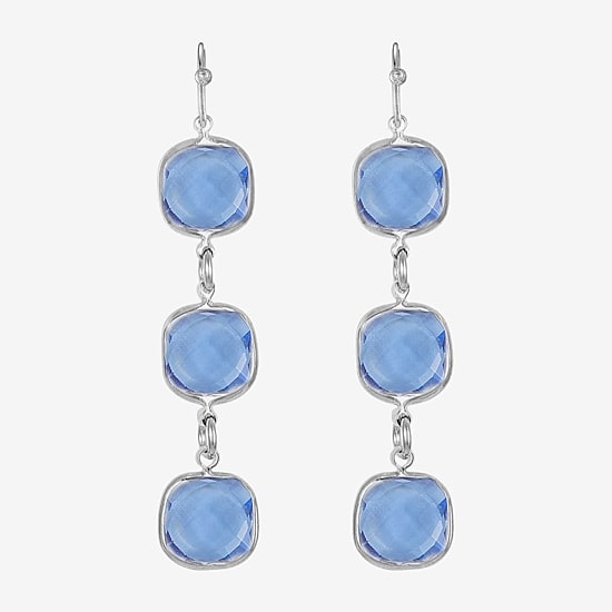 Liz Claiborne Womens Drop Earrings