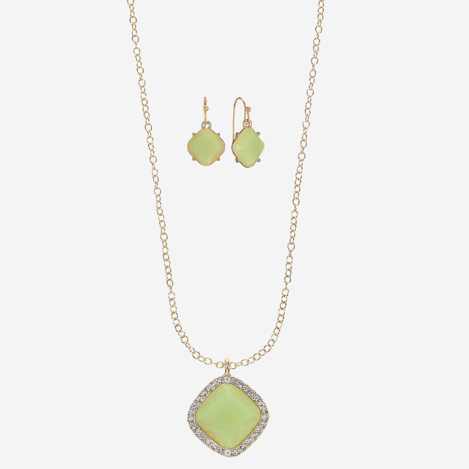 Liz Claiborne Womens Glass 2-pc. Jewelry Set