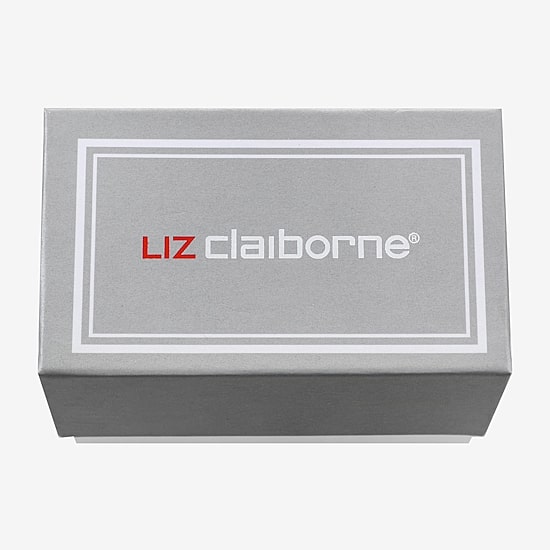 Liz Claiborne Womens Glass Bangle Bracelet