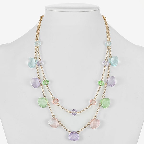 Liz Claiborne Womens 17 Inch Strand Necklace