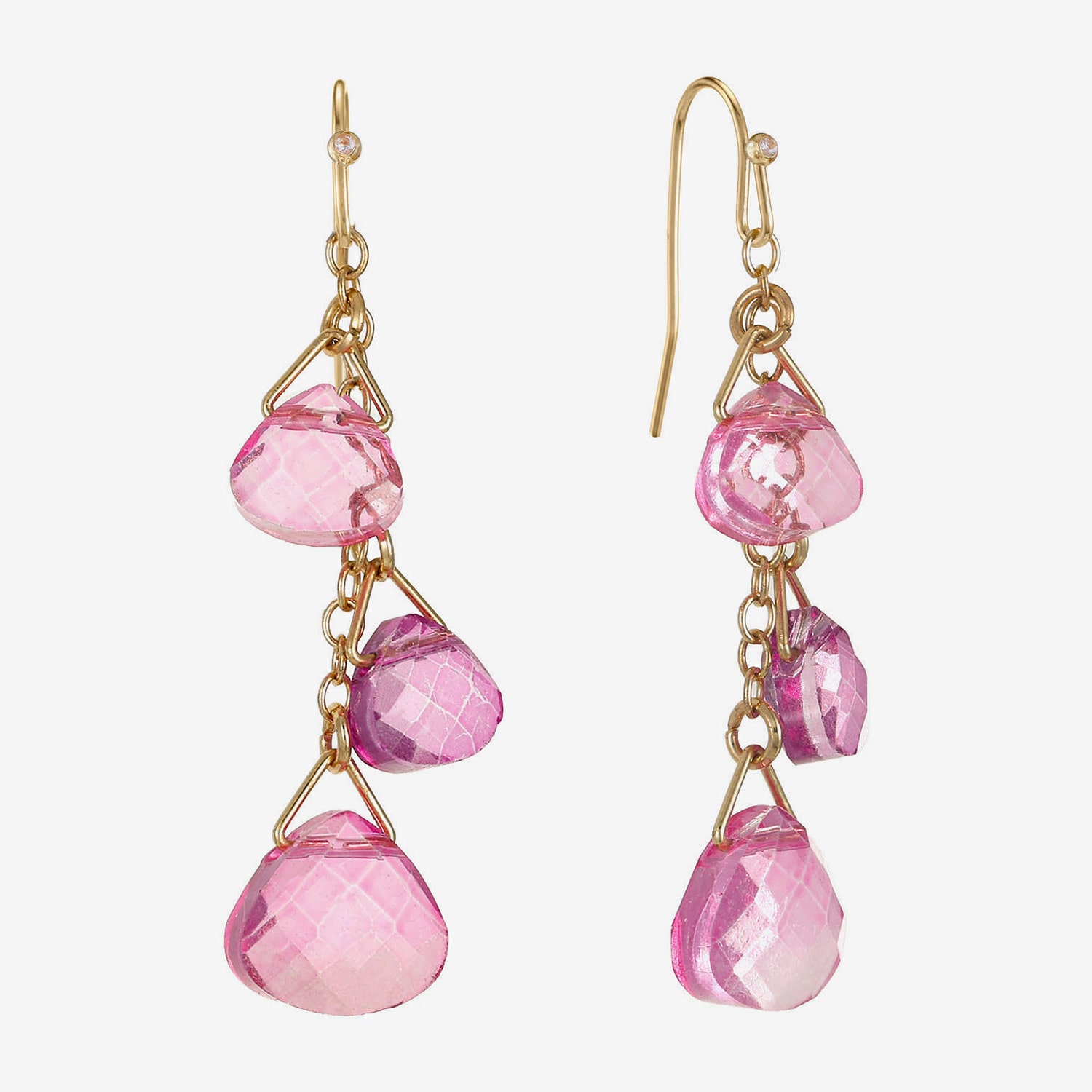 Liz Claiborne Womens Drop Earrings