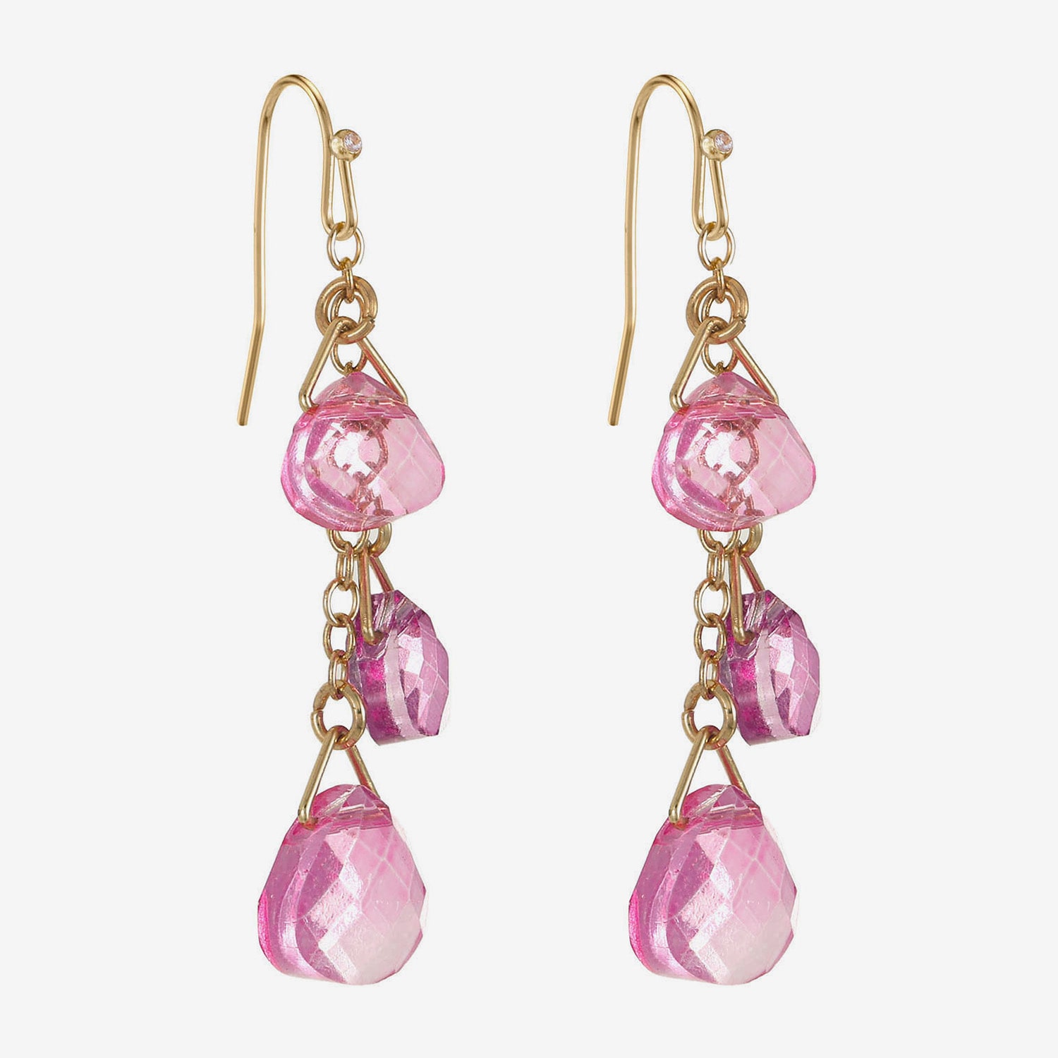 Liz Claiborne Womens Drop Earrings