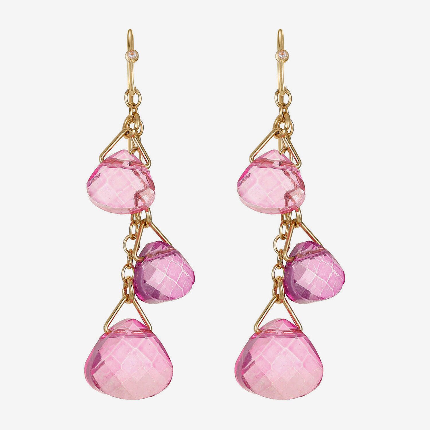 Liz Claiborne Womens Drop Earrings