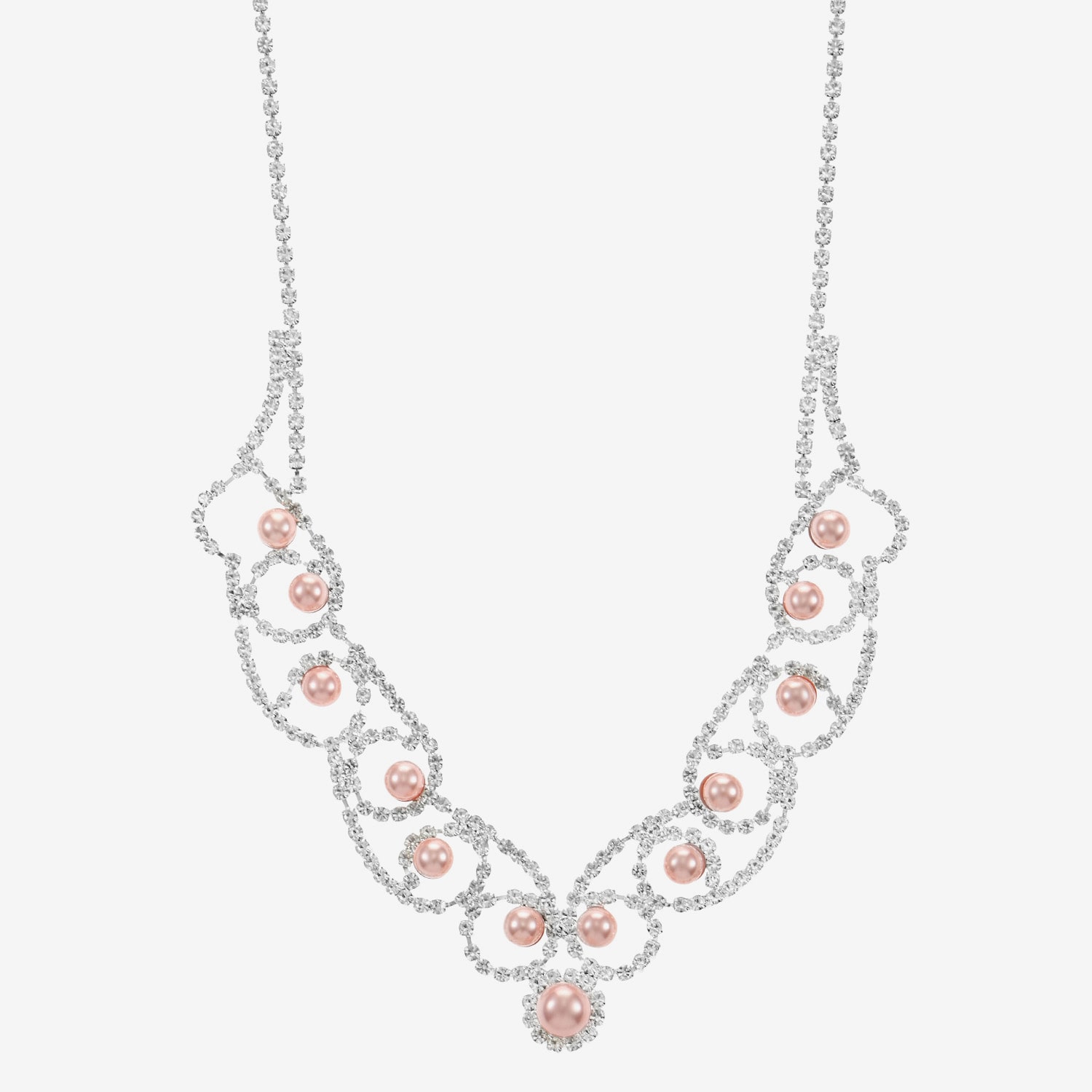 Monet Jewelry Timeless Womens 17 Inch Collar Necklace