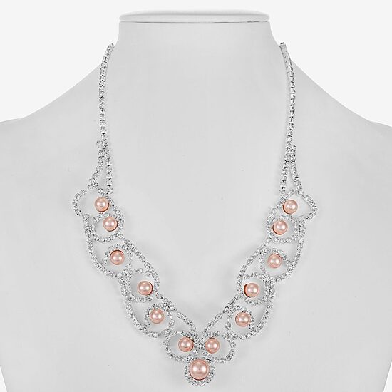 Monet Jewelry Timeless Womens 17 Inch Collar Necklace