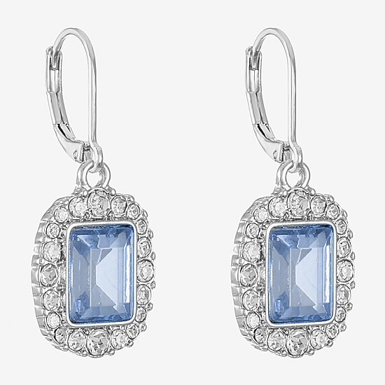 Monet Jewelry Womens Glass Drop Earrings