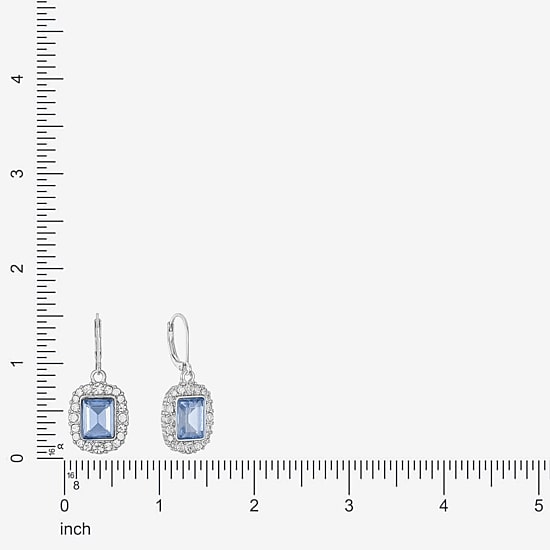 Monet Jewelry Womens Glass Drop Earrings