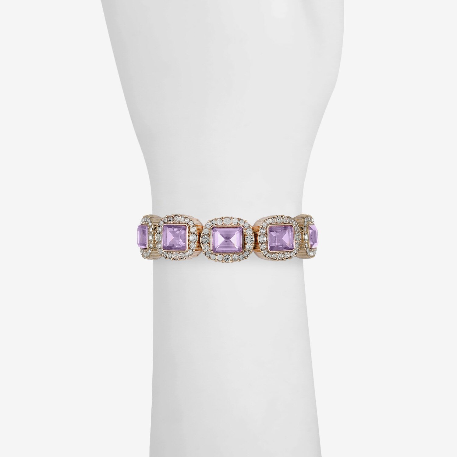 Monet Jewelry Womens Glass Stretch Bracelet