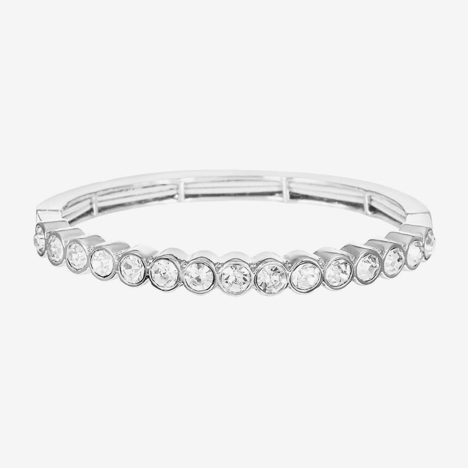 Liz Claiborne Womens Glass Stretch Bracelet