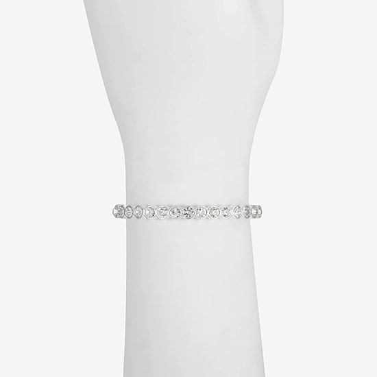 Liz Claiborne Womens Glass Stretch Bracelet
