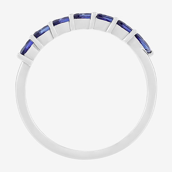 Limited Quantities! Womens Lab Created Blue Sapphire 10K Gold Band