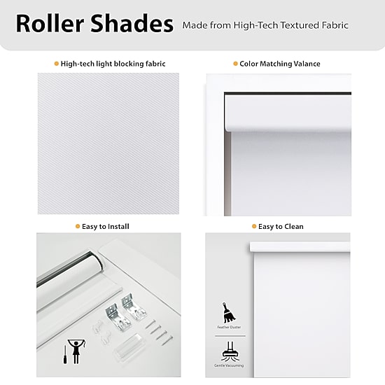 Dover Easy Rise Energy Saving Cordless Blackout Roller Shade