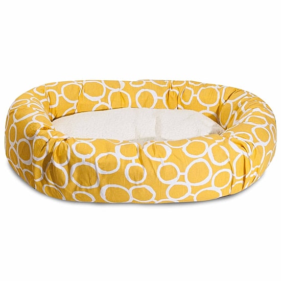 Majestic Pet Fusion Sherpa Bagel Pet Bed