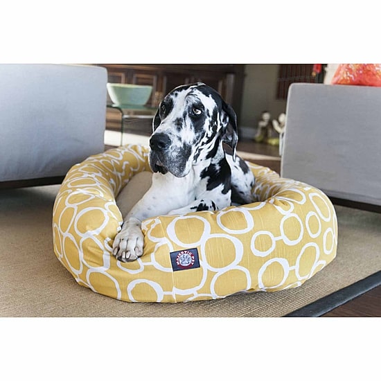 Majestic Pet Fusion Sherpa Bagel Pet Bed