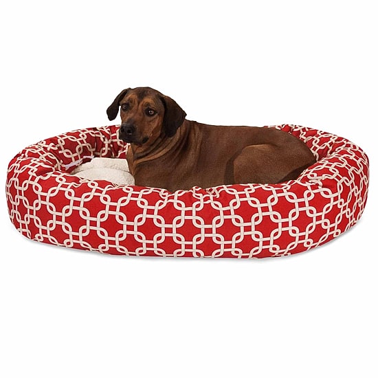 Majestic Pet Links Sherpa Bagel Pet Bed