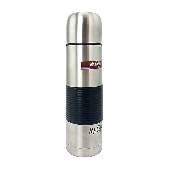 Mr. Coffee Ounce Javelin Travel Thermal Bottle, Color: Silver