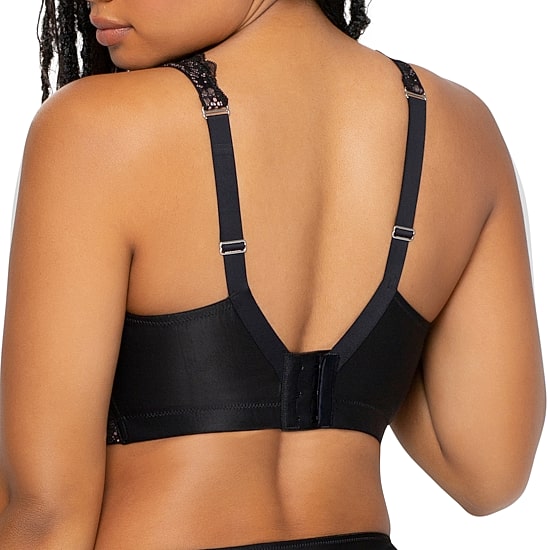 Curvy Couture Luxe Lace Wireless Bra-1320