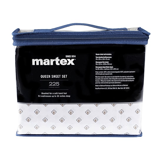 Martex 225tc Sheet Set