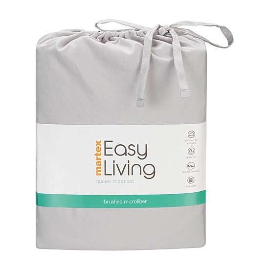 Martex Easy Living Solid Wrinkle Resistant Sheet Set