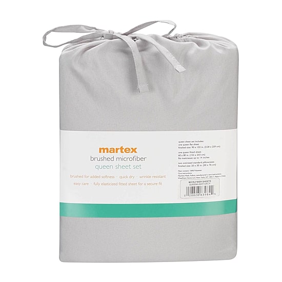 Martex Easy Living Solid Wrinkle Resistant Sheet Set