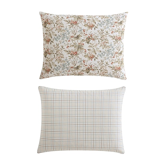Laura Ashley Bramble Floral Midweight Reversible Comforter Set