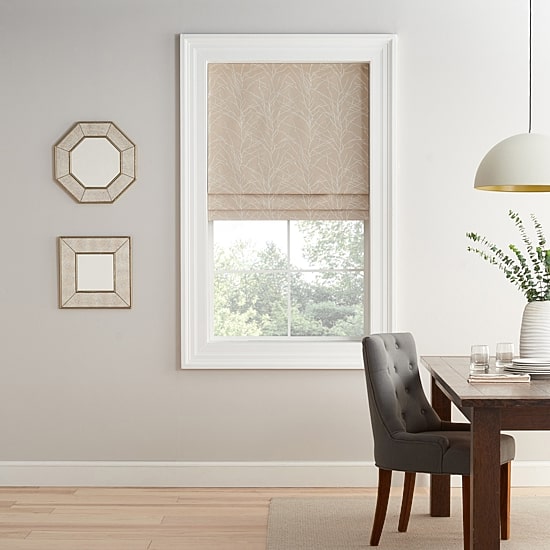 Eclipse Branches Cordless Blackout Roman Shade