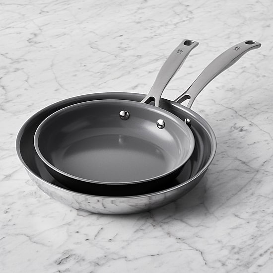 Henckels Stainless Steel 2-pc. Frying Pan Set